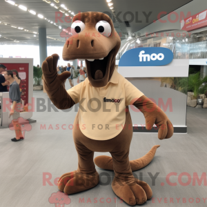 Mascot karakter van een...