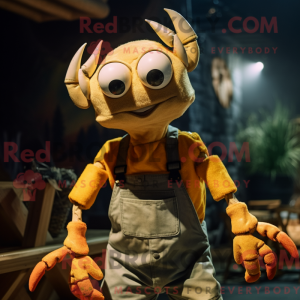 Mascottefiguur van een...