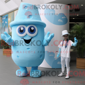 Mascot karakter van een...