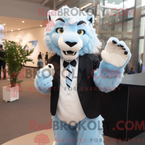 Mascot character of a Sky...