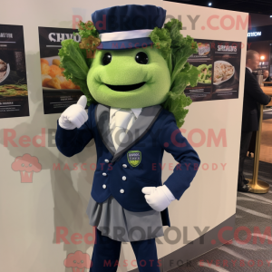 Mascottekarakter van een...
