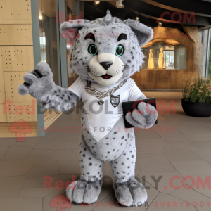 Mascottefiguur van een...