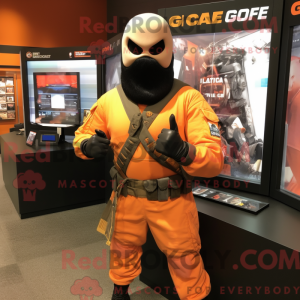 Mascot karakter van een...