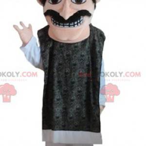 Mustached Mexicaanse mascotte met een sombrero - Redbrokoly.com