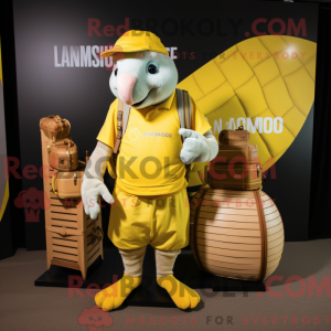 Mascot character of a Lemon...