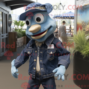 Maskottchen eines Navy Cod...