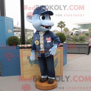 Maskottchen eines Navy Cod...