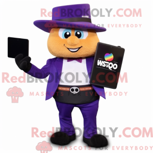 Postava maskota Purple...