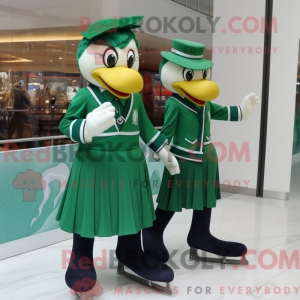 Mascottefiguur van een...