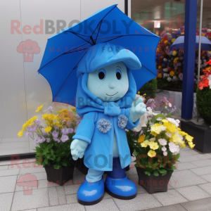 Blue Bouquet Of Flowers...