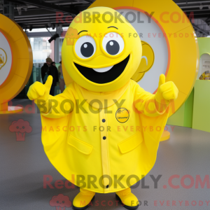 Mascot character of a Lemon...