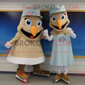 Mascot karakter van een...