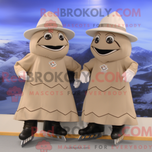 Mascot karakter van een...