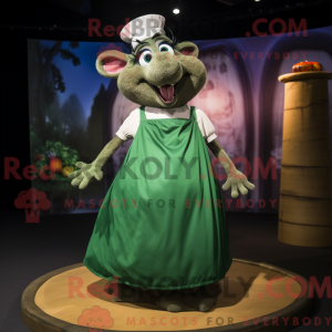 Mascot karakter van een...