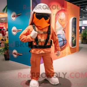 Personnage mascotte d un...