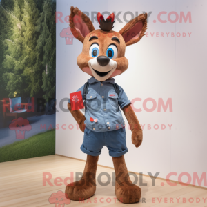 Mascot character of a Red...