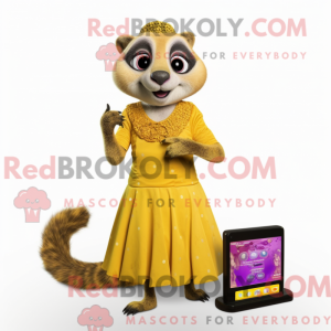 Mascot character of a...