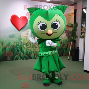 Mascottekarakter van een...