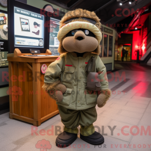 Personnage mascotte d un...