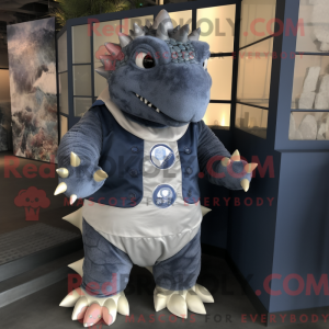 Mascottefiguur van een...