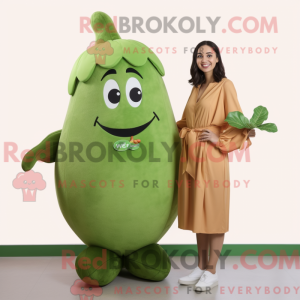 Mascot character of a Olive...