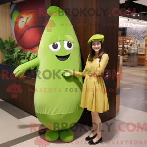 Mascot character of a Olive...