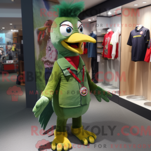 Personnage mascotte d un...