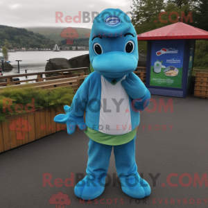 Mascot karakter van een...