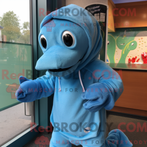 Maskotfigur af et...