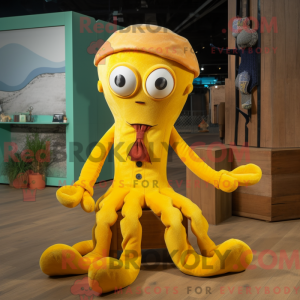 Mascot karakter van een...