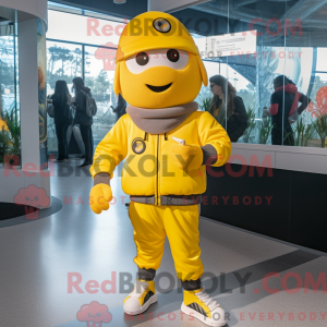Personnage mascotte d un...