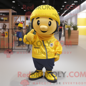 Personnage mascotte d un...