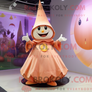 Mascot character of a Peach...