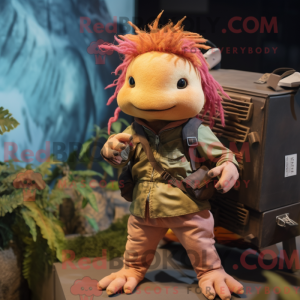 Personaje mascota de Rust...