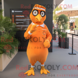 Mascot karakter van een...