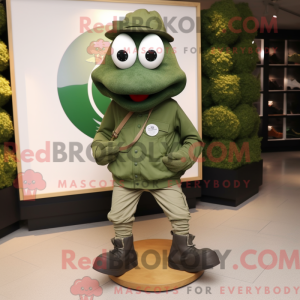 Maskot-karakter av en...