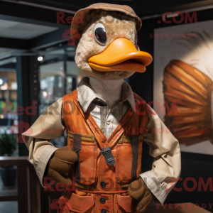 Mascottefiguur van een...