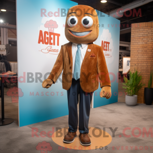 Mascot character of a Rust...