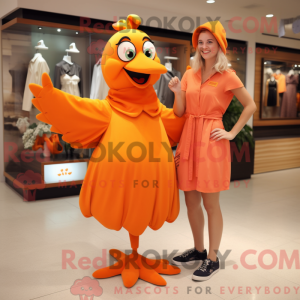 Mascot karakter van een...