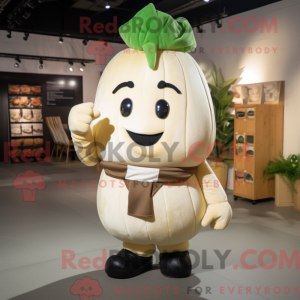 Mascot character of a Cream...