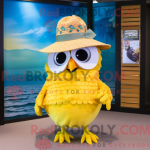 Mascottekarakter van een...