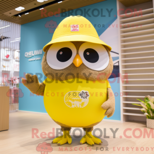 Mascottekarakter van een...