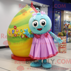 Mascot character of a Candy...