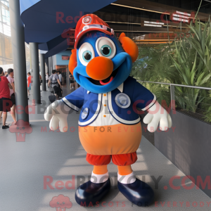 Mascottekarakter van een...