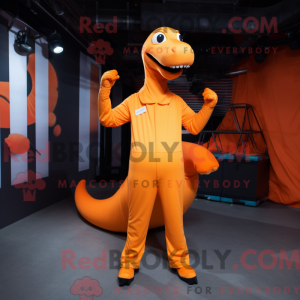 Mascot karakter van een...