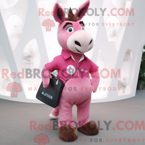 Personaggio mascotte asino...