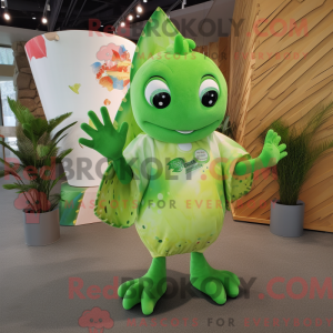 Mascot character of a Lime...