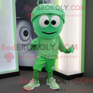 Mascot karakter van een...