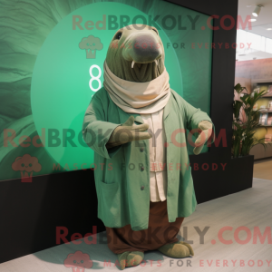Mascottefiguur van een...