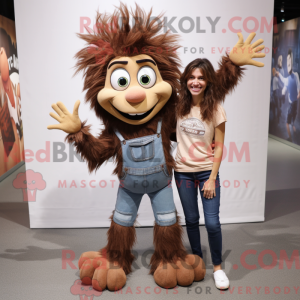 Mascot karakter van een...